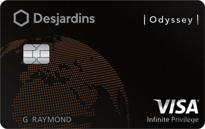 Desjardins Odyssey® Visa Infinite Privilege* card