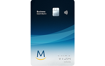 Meridian Visa Infinite Business&trade; Cash Back Plus Card