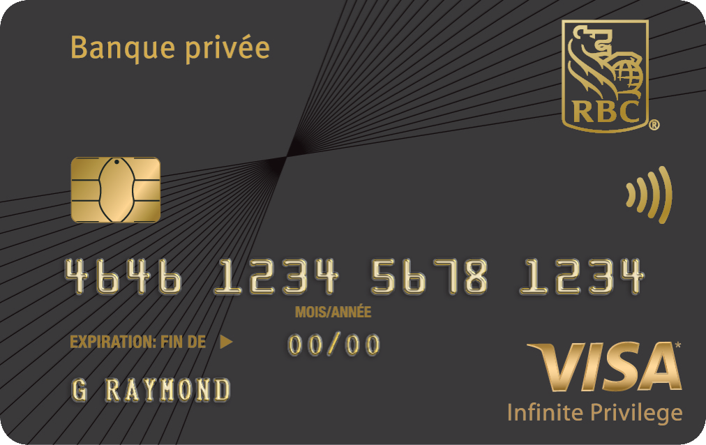 La carte Voyages<sup>MD</sup> Visa Infinite Privilège RBC® pour Banque privée