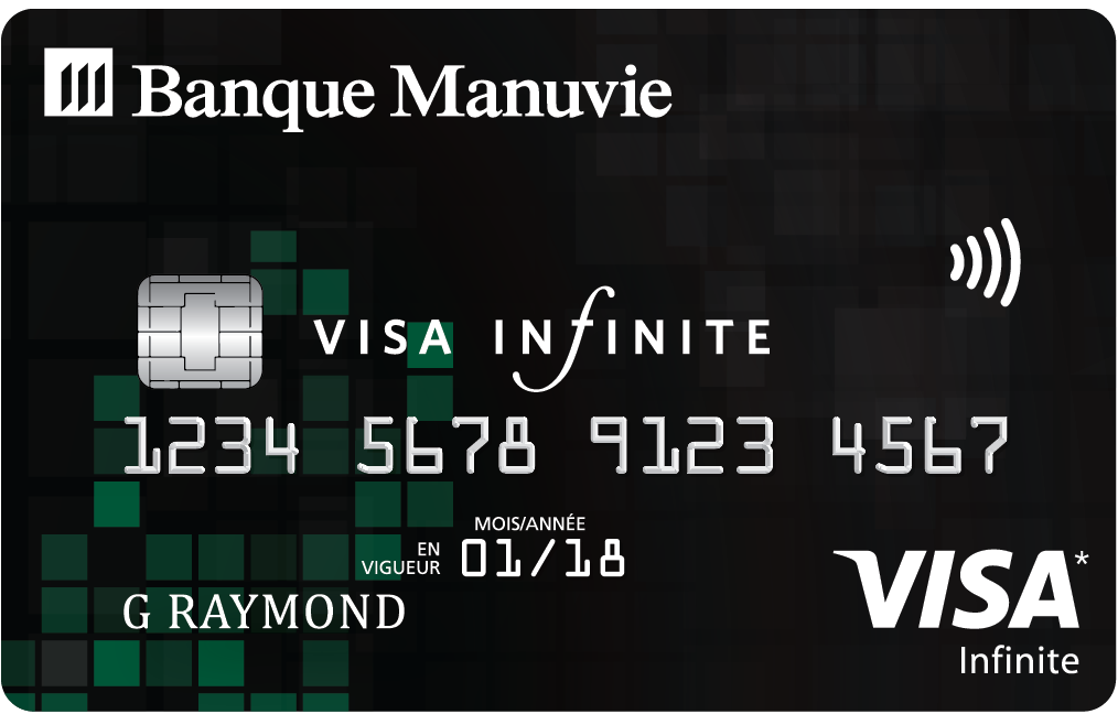 Carte Visa Infinite* ManuvieCOMPTANT+<sup>MC</sup>